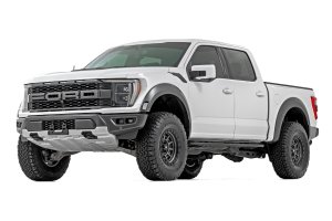 Ford F-150 Raptor Suspension Lift Kit - Front + Rear - Rough Country - Coil Spring, 2.25 in Front + 1 in Rear, Factory Fox Compatible, 4WD - '21-'25